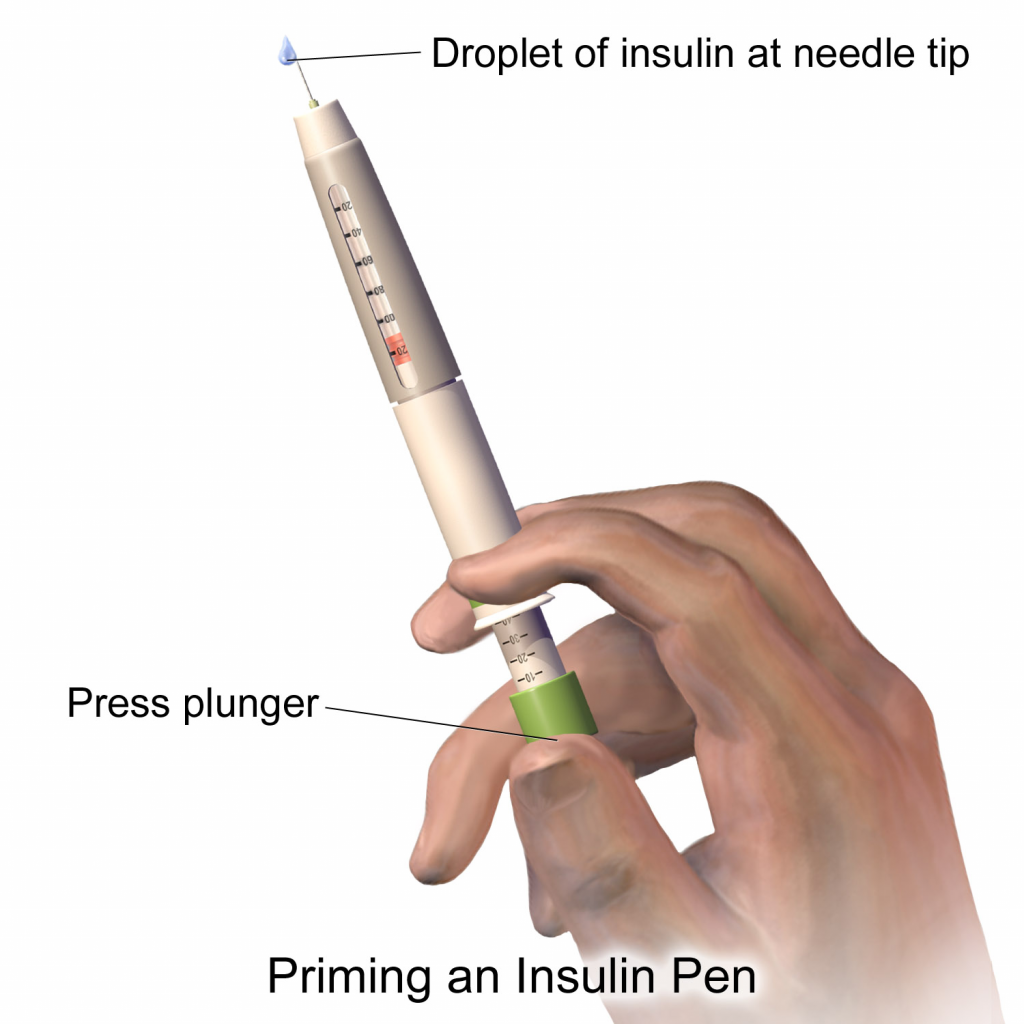 Priming Insulin Pen